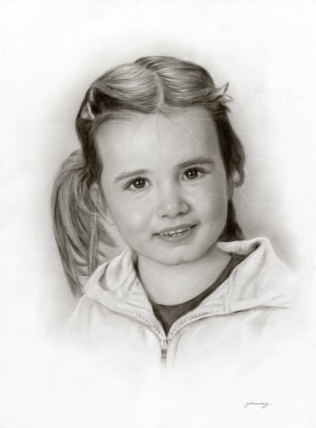 hi-res-scan-of-a-girl Stunningly And Incredibly Realistic Pencil Portraits