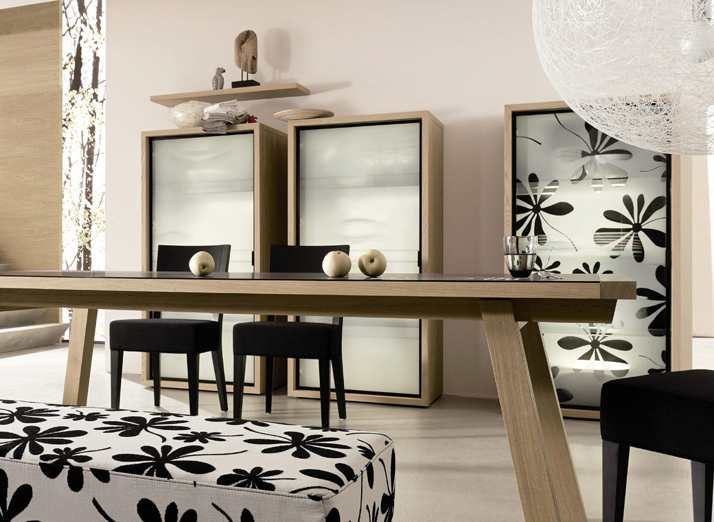 impressive-delightful-dining-room-furniture 25 Elegant Black And White Dining Room Designs