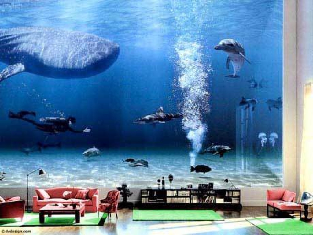 inside bill gates house