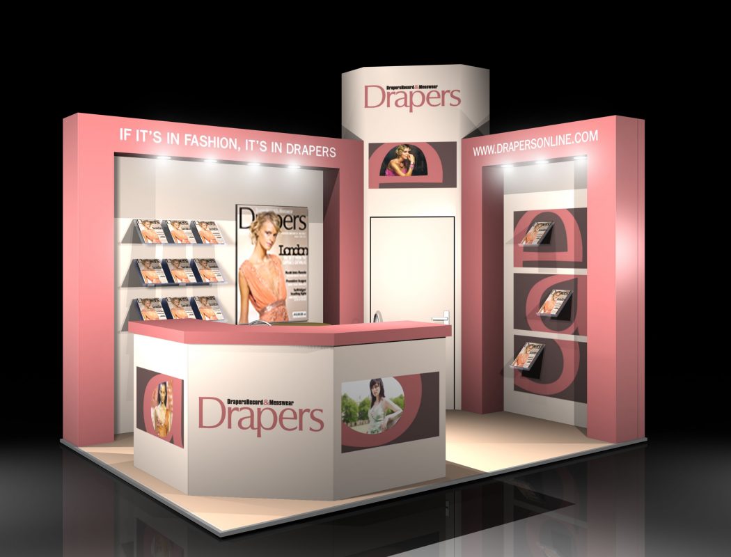 new-drapers-visual Visual Marketing and Business Promotion Through Exhibition Designs