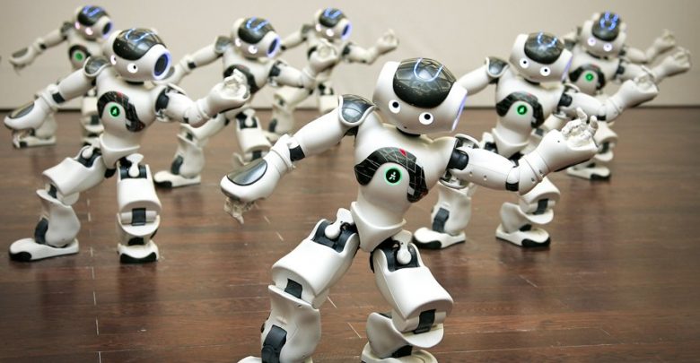 programmable humanoid nao robots perform a dance at the shanghai expo 2010 Are you stressed? Watch these Robots Dancing Gangnam Style - gangnam 1