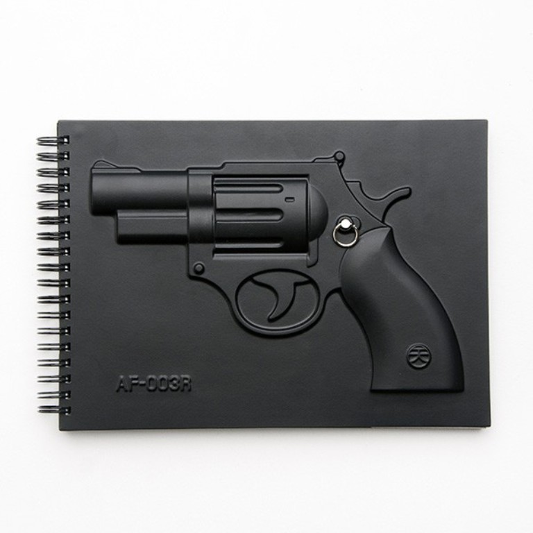 revolver01_web Creative and Unique Notebooks for Mitigating Your Anger