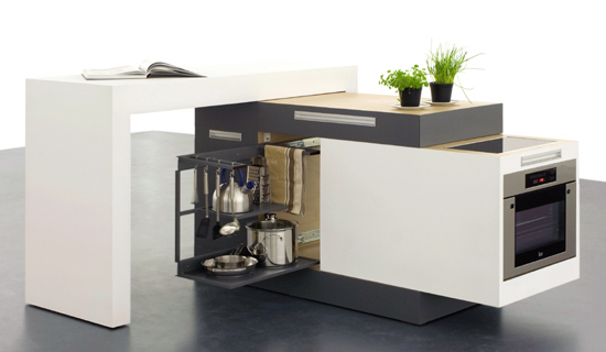 compact design for small kitchens