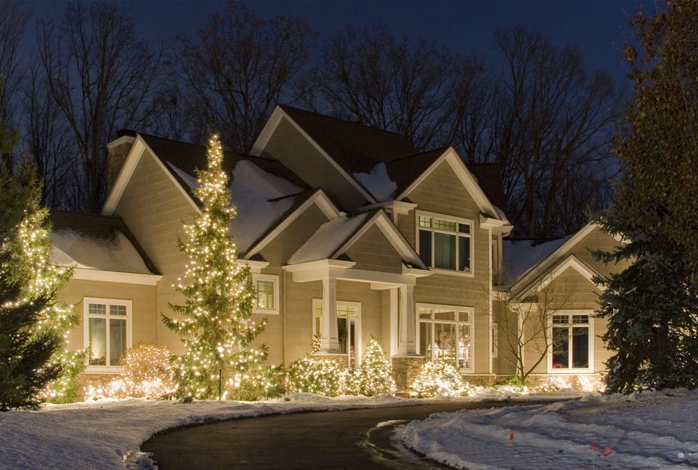 tree-wrapped-with-lights1 Creative 10 Ideas for Residential Lighting