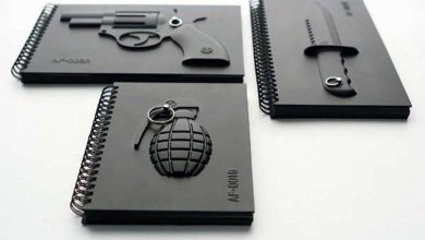 weapon inspired notebooks Creative and Unique Notebooks for Mitigating Your Anger - 7