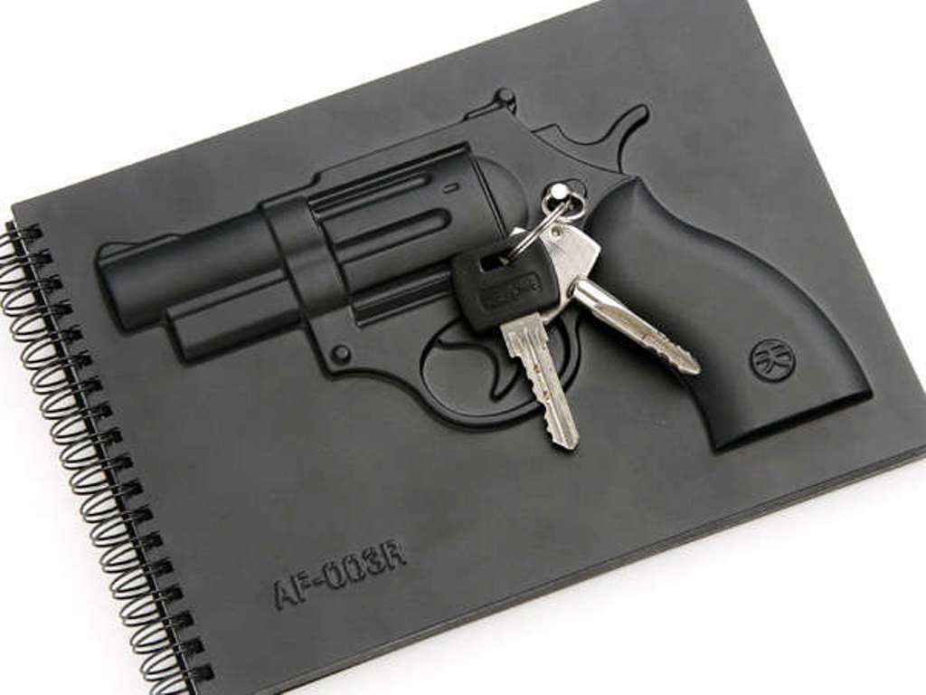 weapon-inspired-notebooks-6 Creative and Unique Notebooks for Mitigating Your Anger