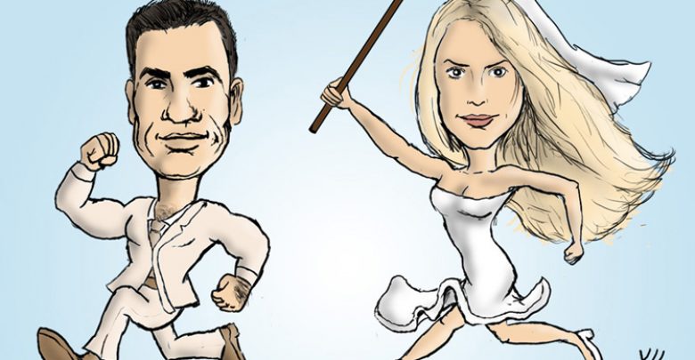 wedding caricature sample 0005 Do You Know How To Draw Caricatures? - learn caricature 1
