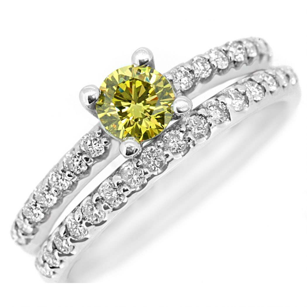 yellowdiamondringset What Do You Say about These Rare and Precious Rings?!
