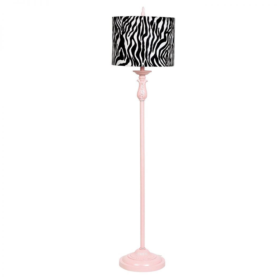 zebra floor lamp
