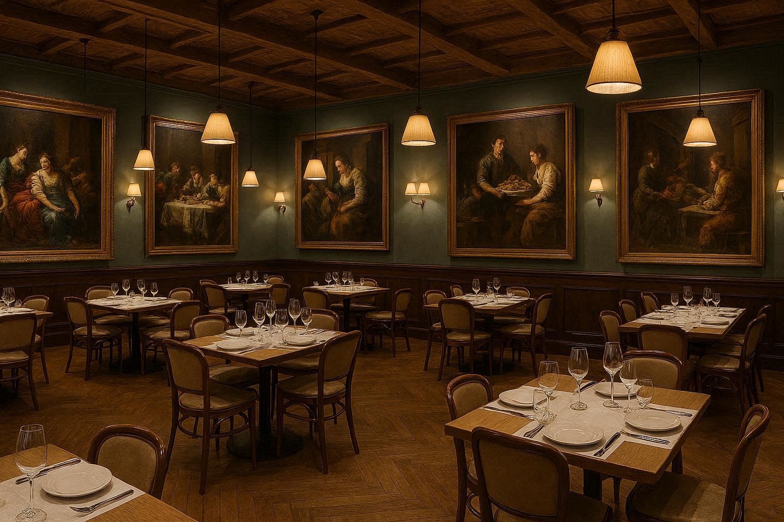 Art Gallery Inspired Restaurant Interiors 15 Innovative Interior Designs for Restaurants - 16