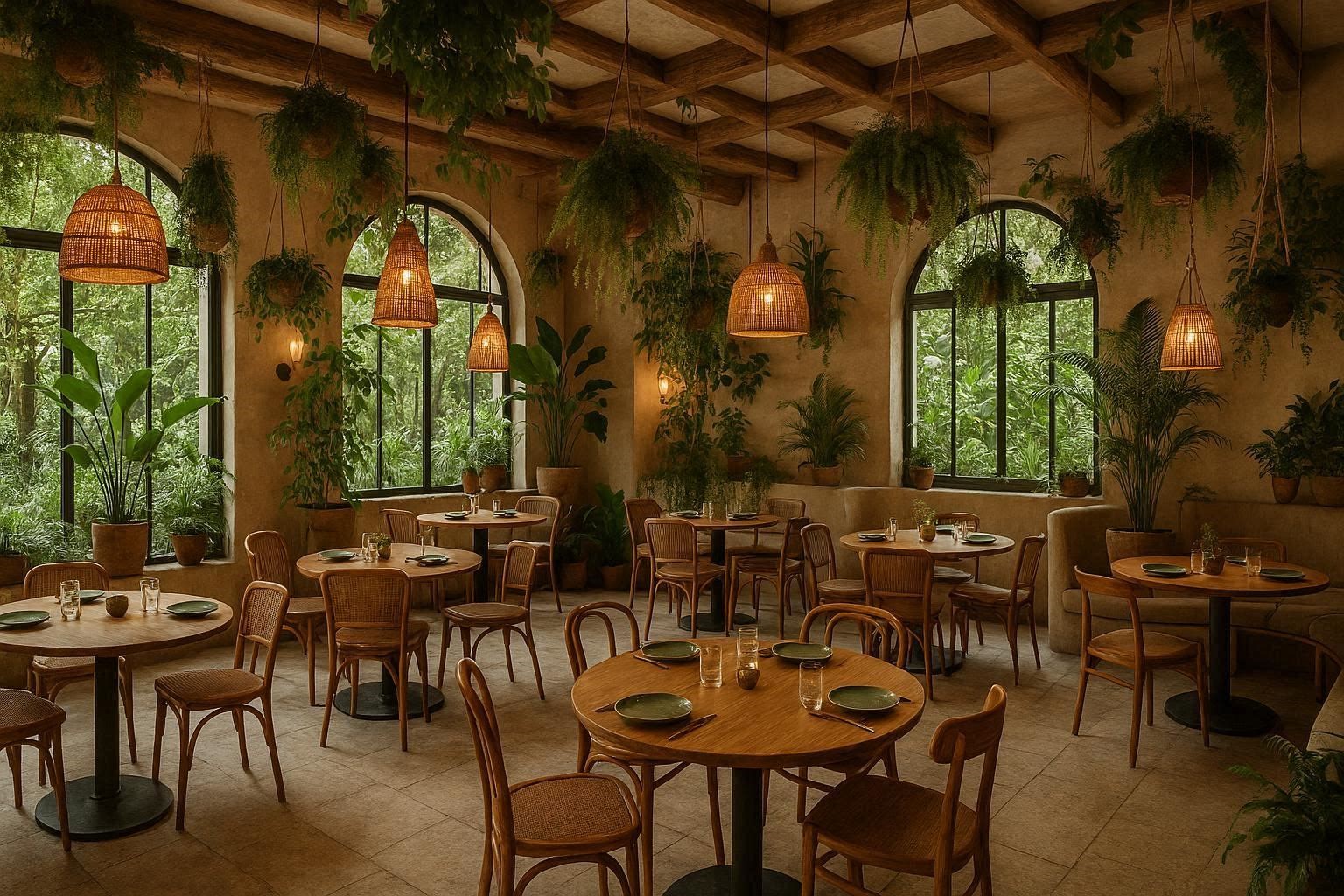 Biophilic Restaurant Interiors Inspired by Nature 15 Innovative Interior Designs for Restaurants - 4
