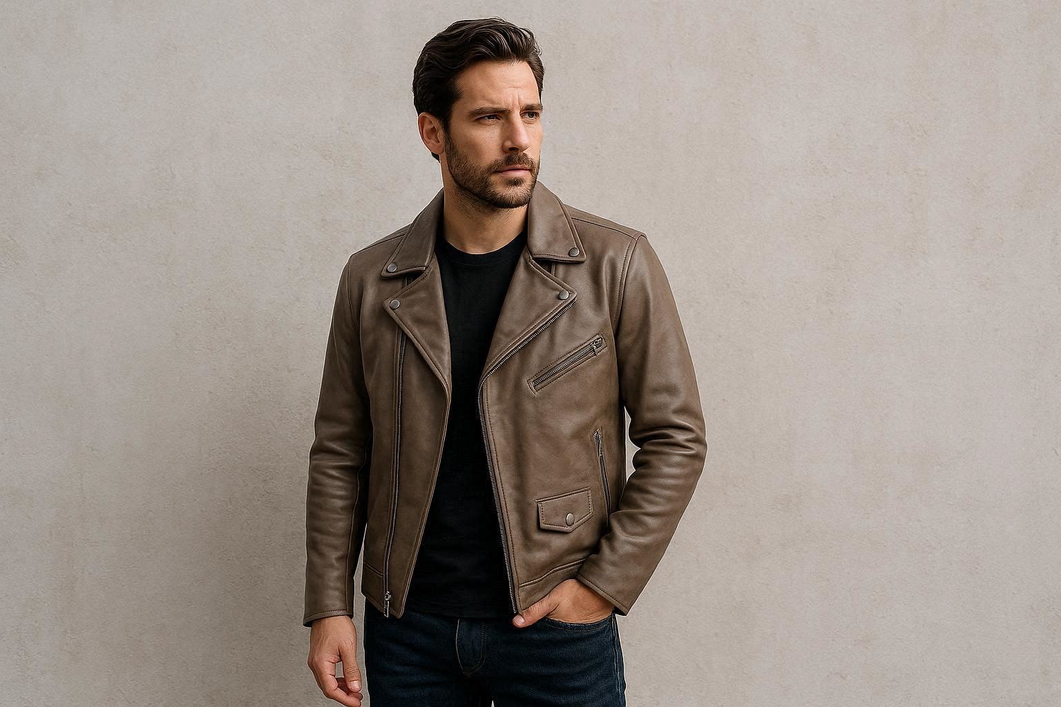 How to Buy the Best Leather Jacket for Men in 6 Easy Steps 8 Choose a Versatile Color How to Buy the Best Leather Jacket for Men in 6 Easy Steps - 8