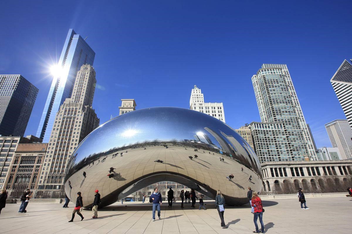 Cloud Gate 10 Most Inspiring Installations Around The World - 4