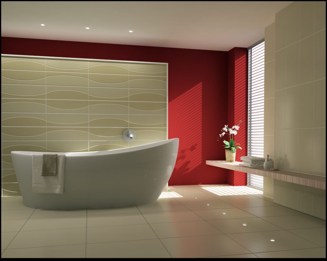 Gorgeous-Inspirational-Bathrooms Fabulous And Stunning Colorful Bathrooms to Renew Yours