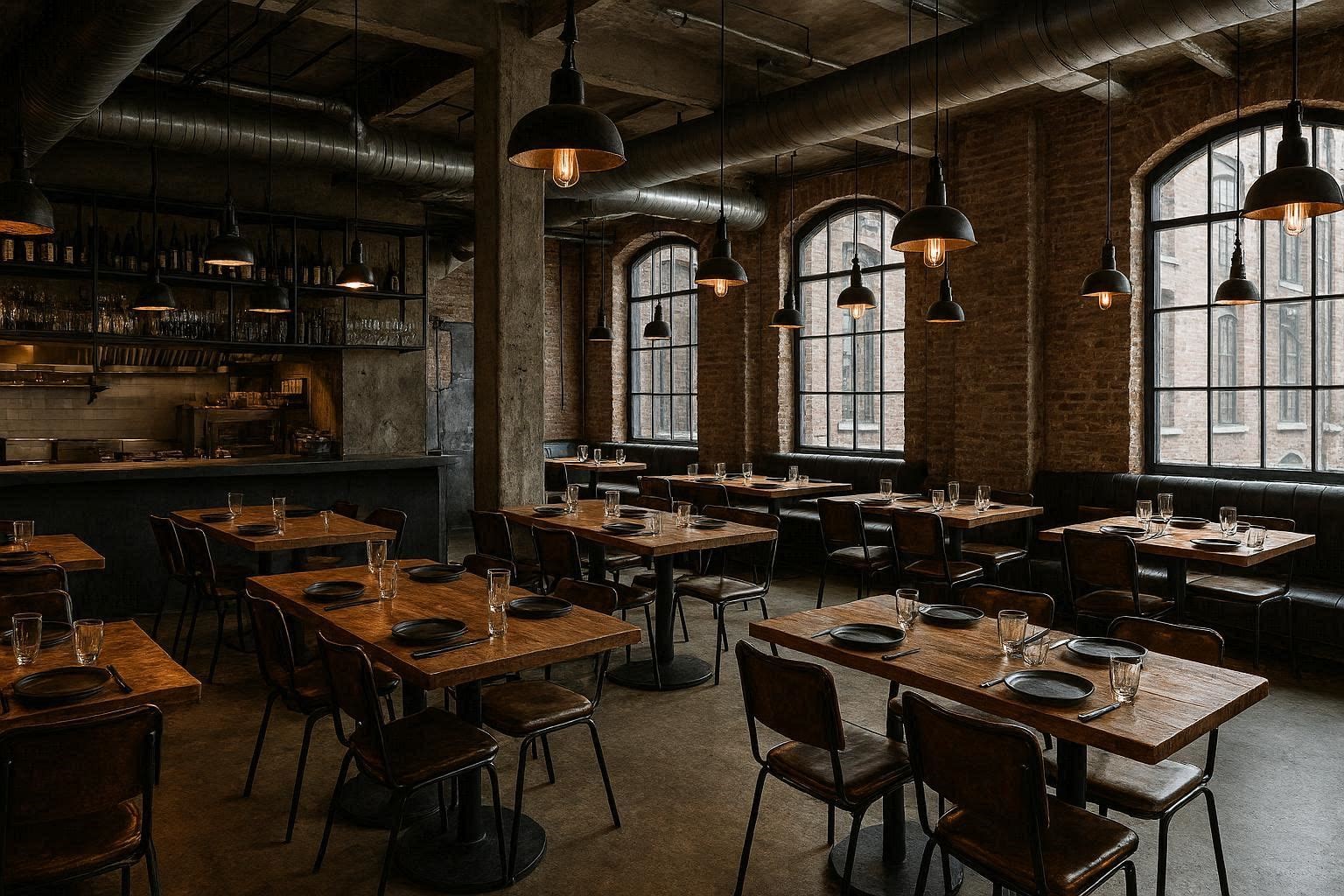 Industrial Chic Restaurant Concepts 15 Innovative Interior Designs for Restaurants - 5