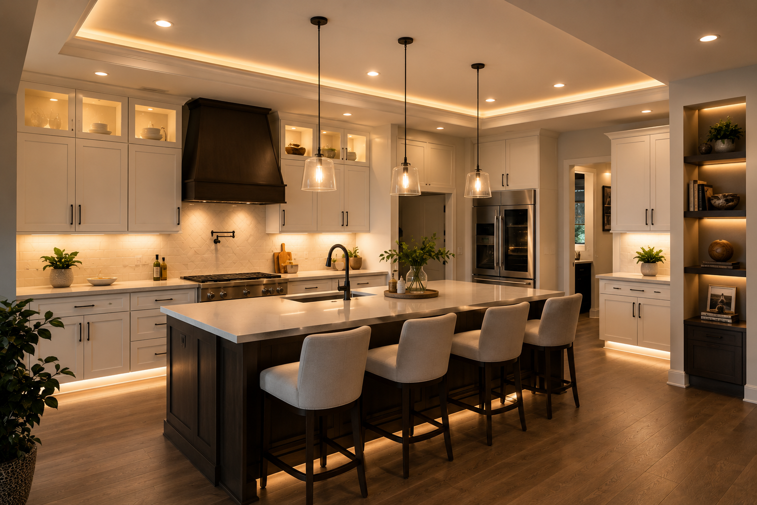 The Best Designs Of Kitchen Lighting 8 Layered Lighting for Maximum Functionality The Best Designs Of Kitchen Lighting - 8