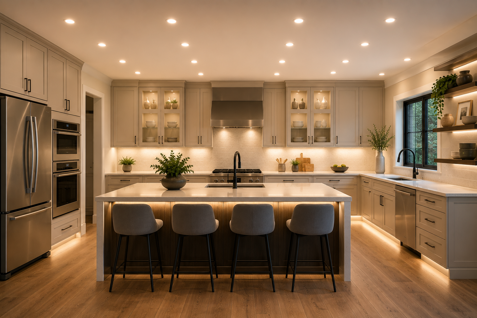 The Best Designs Of Kitchen Lighting 6 Recessed Ceiling Lighting The Best Designs Of Kitchen Lighting - 6