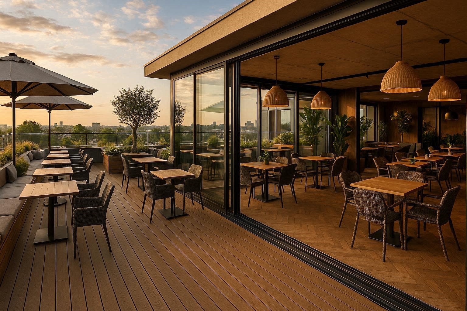 Rooftop and Indoor Outdoor Restaurant Concepts 15 Innovative Interior Designs for Restaurants - 15