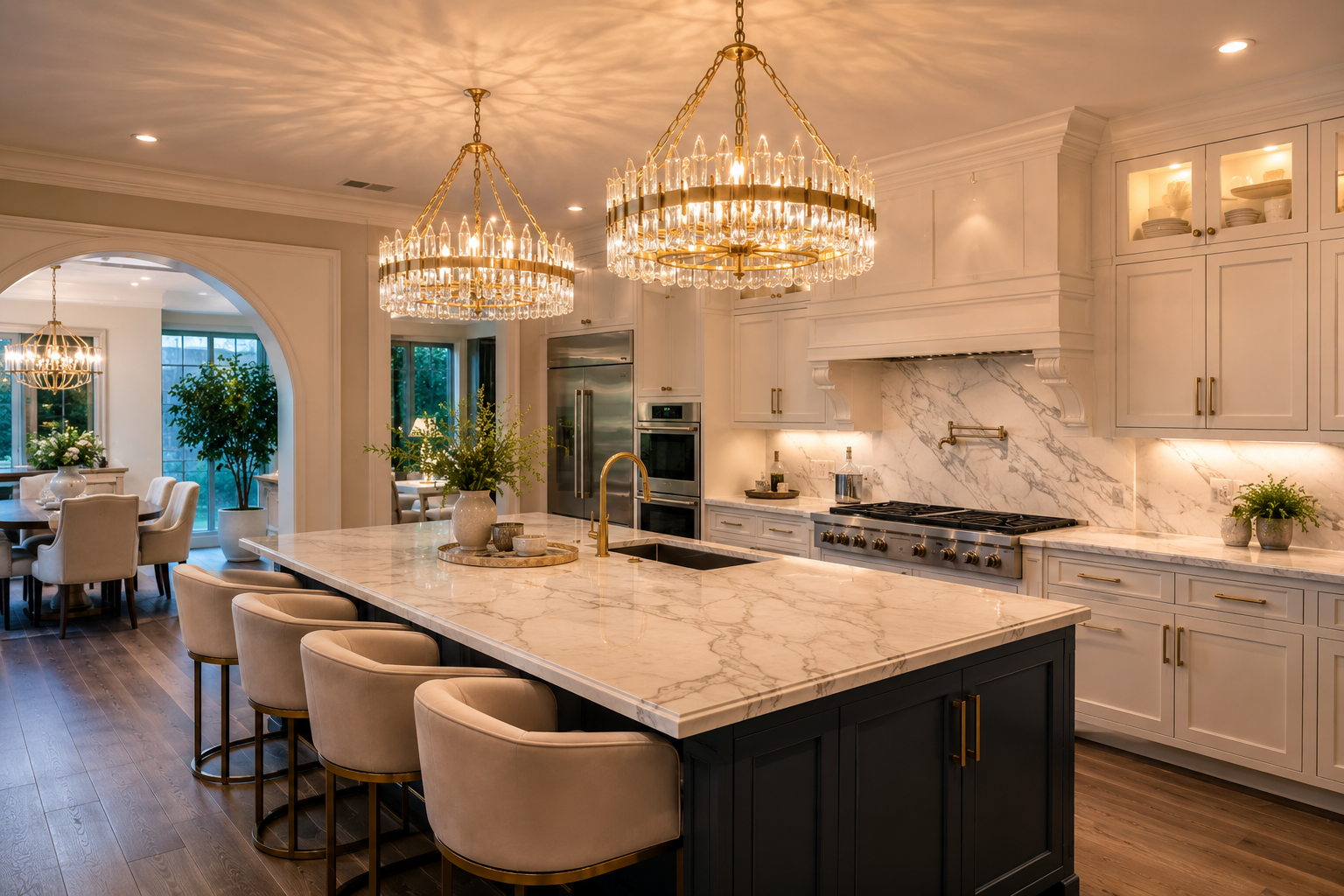 The Best Designs Of Kitchen Lighting 7 Statement Chandeliers for Luxury Kitchens The Best Designs Of Kitchen Lighting - 7