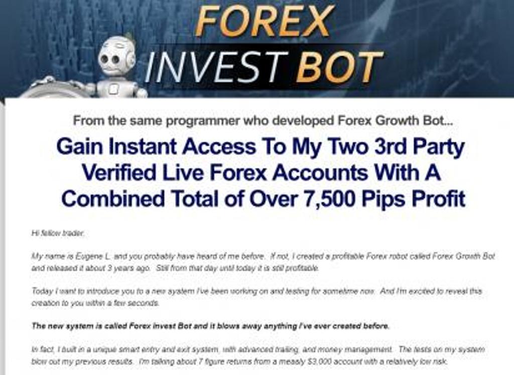 How To Trade In Forex Using Forex Invest Bot Pouted Com - 