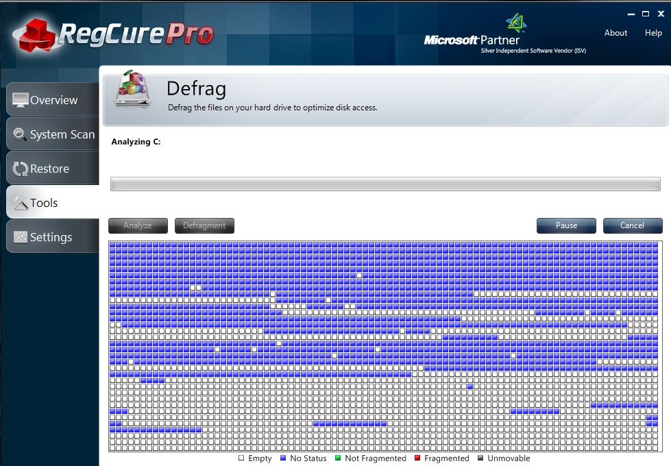 regcure-pro-defrag-5 How to Perfectly Analyze Your Registry for Errors Using Regcure?