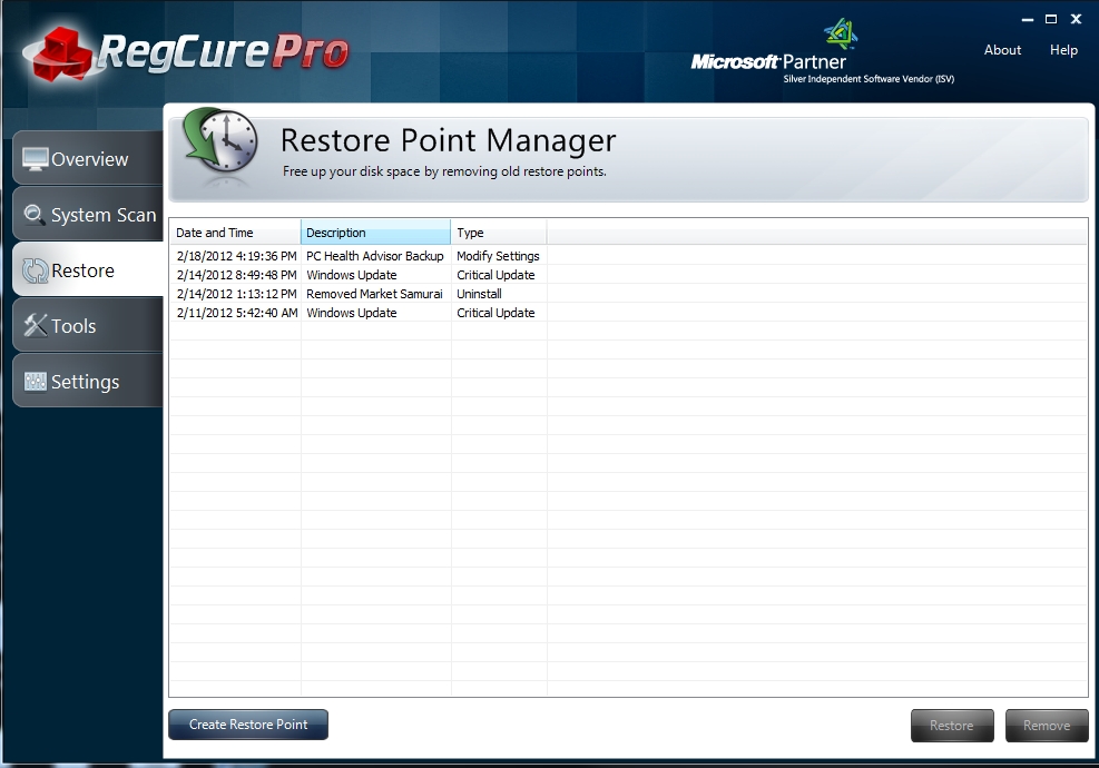 regcure-pro-restore-2 How to Perfectly Analyze Your Registry for Errors Using Regcure?
