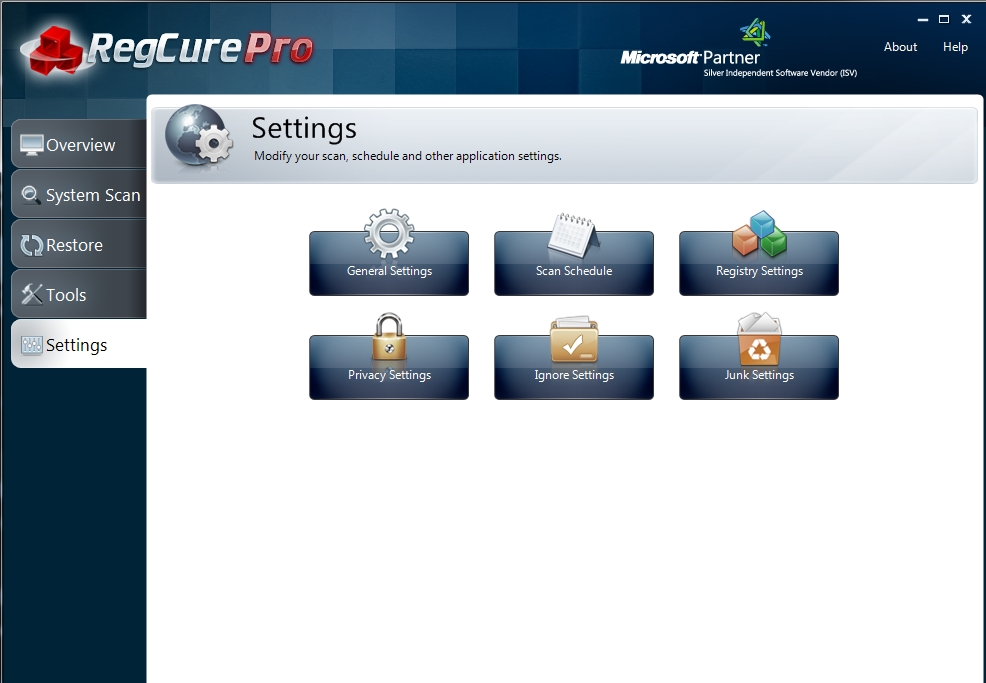 regcure-pro-settings-6 How to Perfectly Analyze Your Registry for Errors Using Regcure?