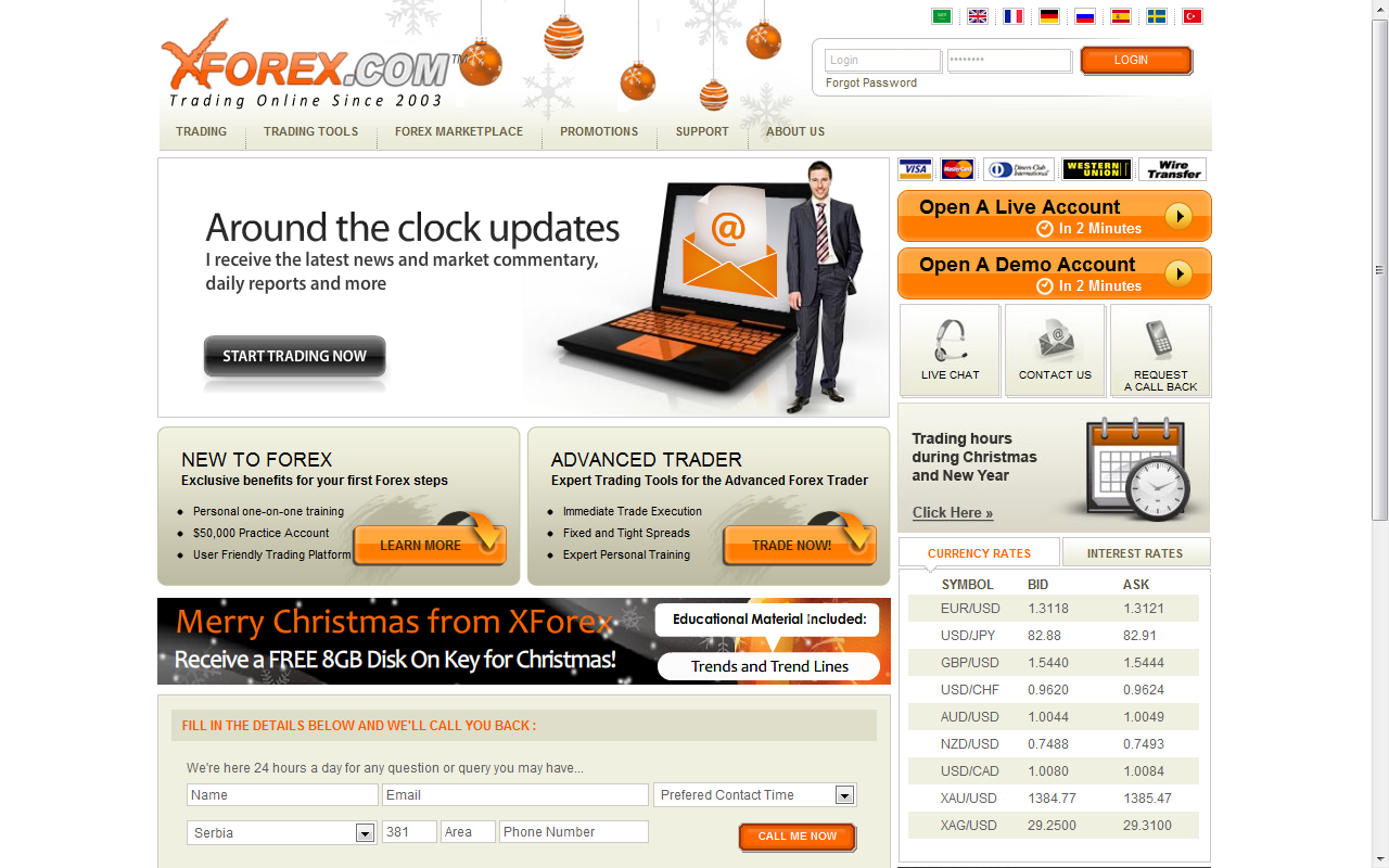 xforex Top 10 Forex Brokers