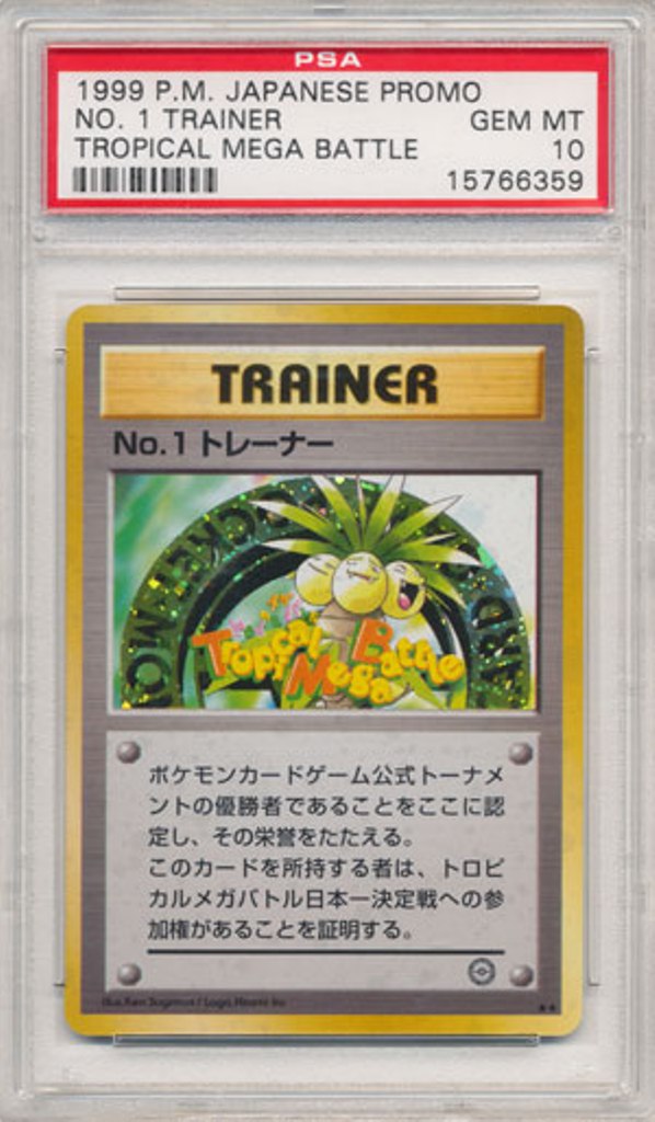 1999psa10tropical-mega-battle Top 5 Most Expensive Pokemon Cards Ever