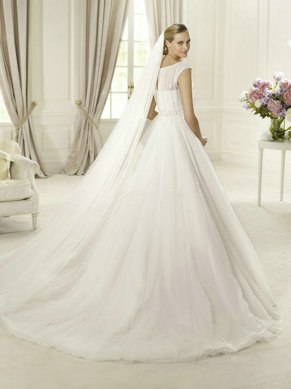 2013-Wedding-Dresses-with-long-sleeves-Tulle-elegant-Bridal-Gown-Under-200-Fast-Delivrery-tailor-made2011146