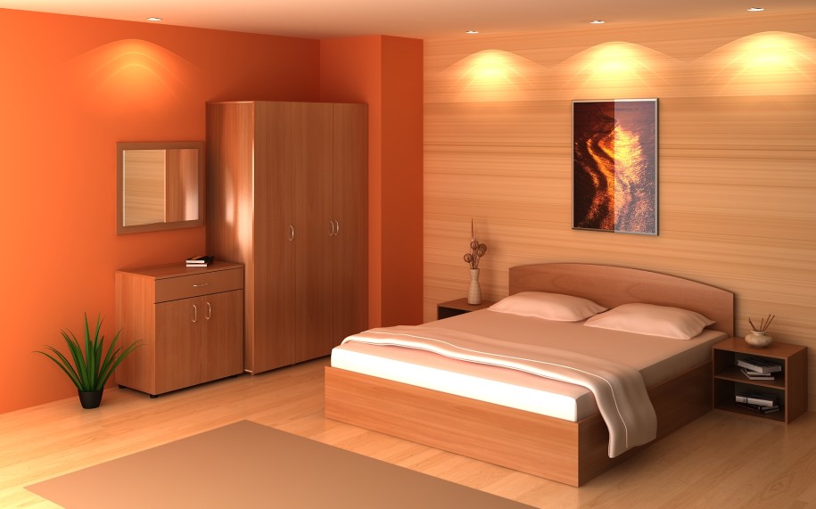 Attractive Storage Ideas for Modern Bedrooms  Extraordinary Bedroom Decor With Wooden Floor And Wooden Storage Furniture