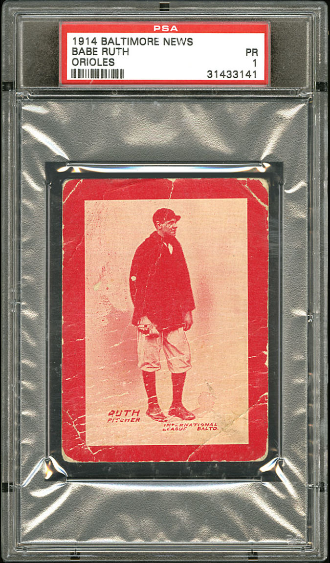 Babe-Ruth List of the World's 10 Most Expensive Baseball Cards