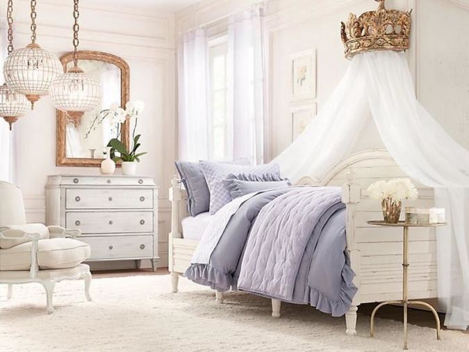 Blue White Decorating Ideas for a Girls Room
