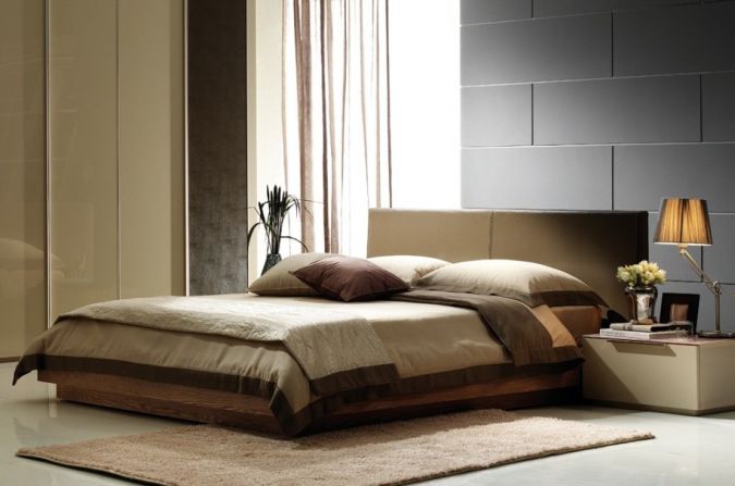Brown-Rug-Brown-Curtain-Interior-Design-in-Bed-Room-Decor
