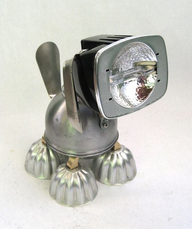 Bushy___Robot_Dog_Sculpture_by_adoptabot 35 Amazing Robo Lamps for Your Children's Room