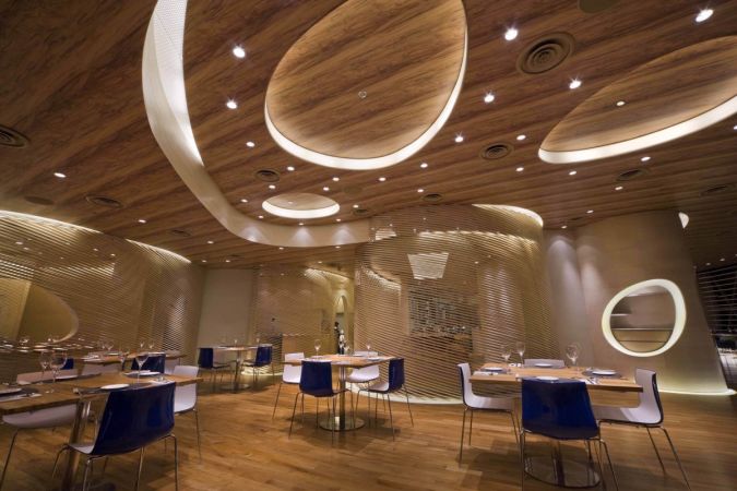 Ceiling-design-of-nautilus-restaurant-pichomez-com-2012-ceiling-design Awesome and Dazzling Suspended Ceiling Decorations