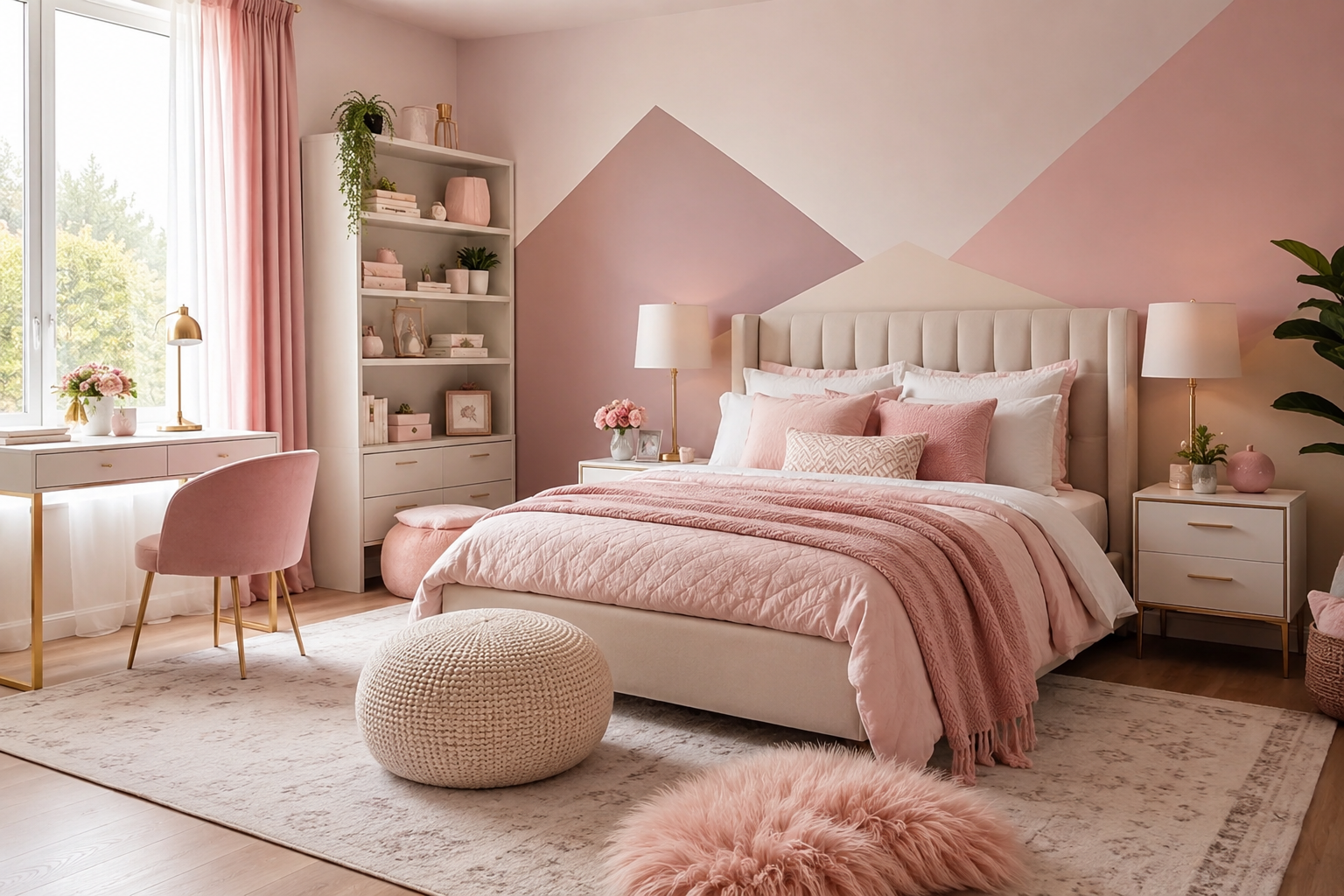 Choosing the Perfect Color Palette Girls’ Bedroom Decoration Ideas and Tips - 4