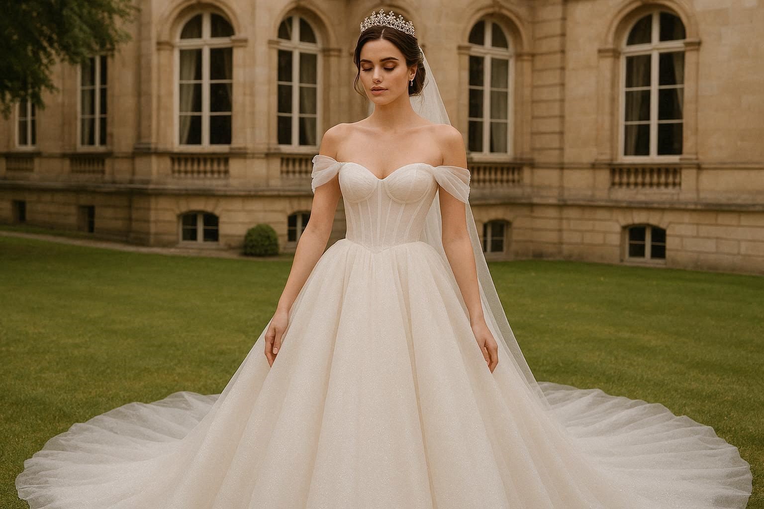 17 Breathtaking Wedding Dresses to Look like a real princess 11 Corset Princess Wedding Dress for a Perfect Royal Silhouette 17 Breathtaking Wedding Dresses to Look like a real princess - 11 wedding dresses