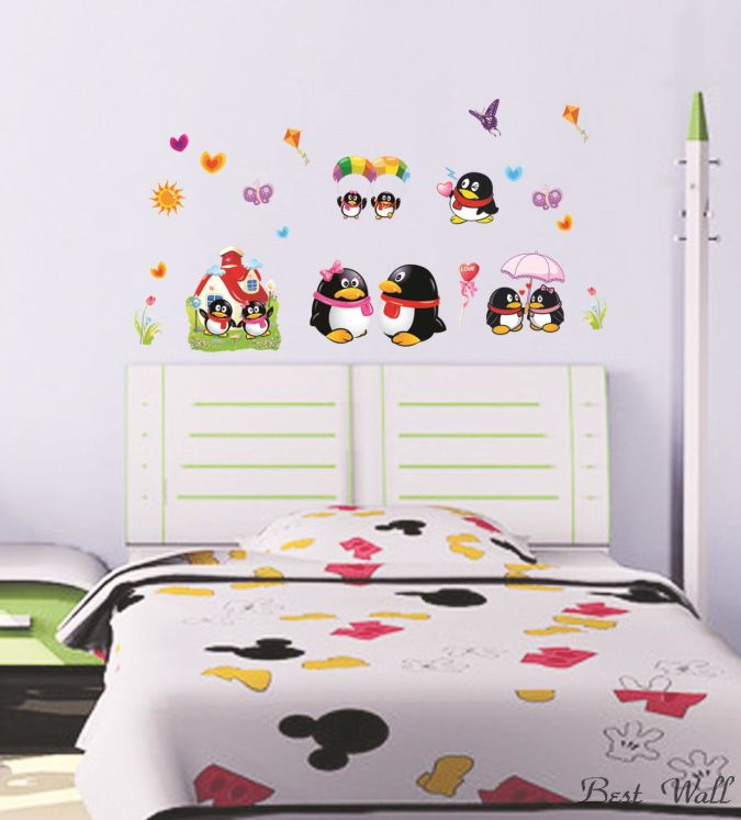 Cute-penguins-party-decorations-girl-font-b-vinyl-b-font-font-b-wall-b