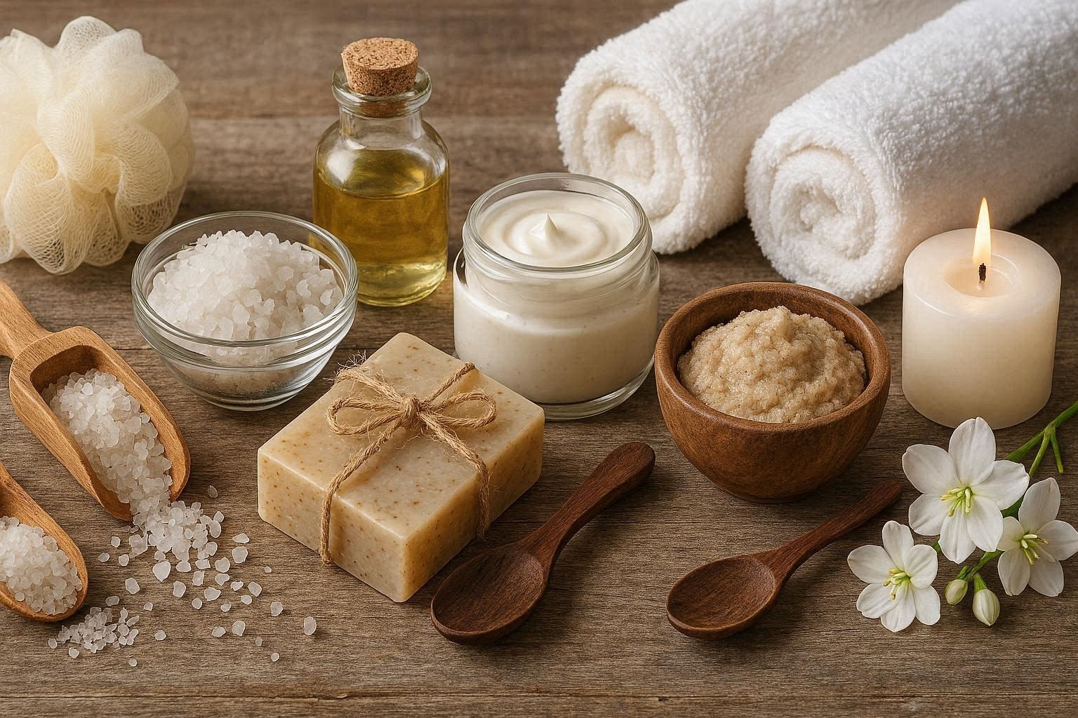 Homemade Bath and Spa Products for Self Care Moments Top 16 Most Creative Handmade Gift Ideas - 11 handmade gift ideas