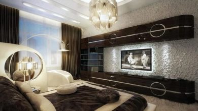 Illuminated Bedroom Awesome and Dazzling Suspended Ceiling Decorations - Home Decorations 9