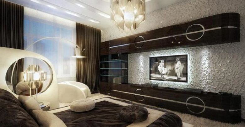 Illuminated Bedroom Awesome and Dazzling Suspended Ceiling Decorations - home decoration 1