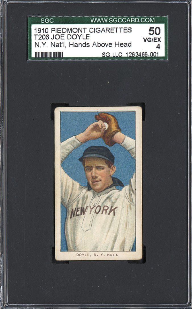 Joe-Doyle List of the World's 10 Most Expensive Baseball Cards
