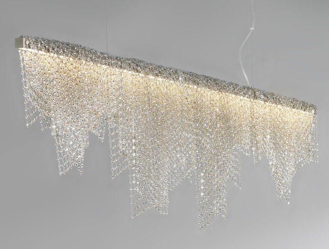 LBL-Mademoiselle-suspension-Gold Awesome and Dazzling Suspended Ceiling Decorations