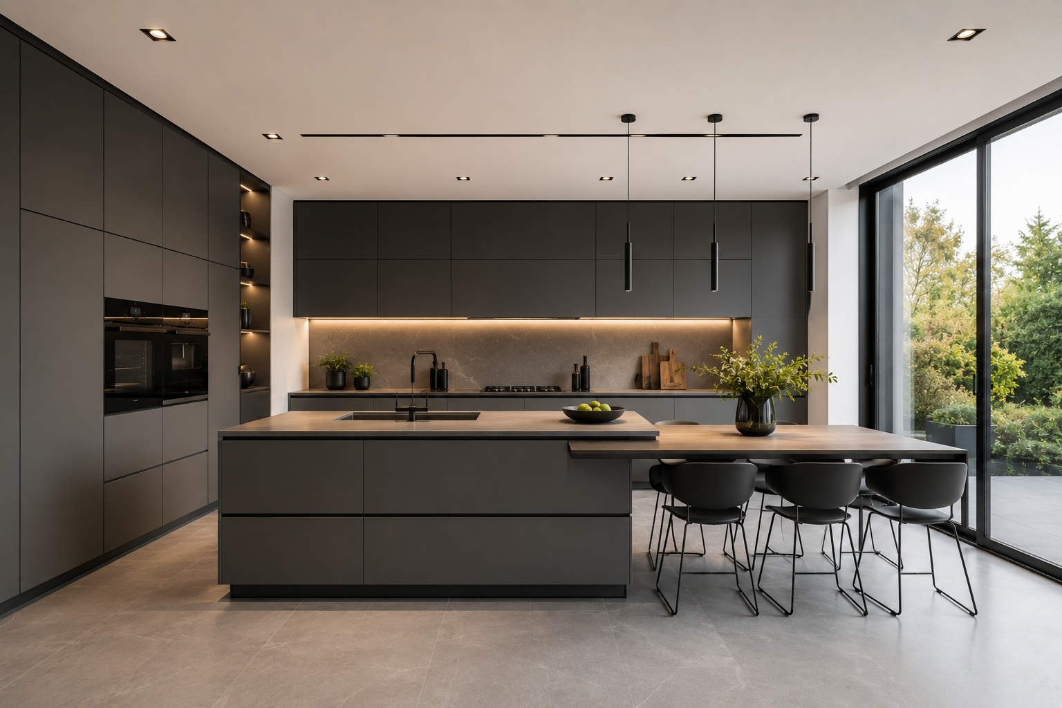 Matte Finish and Contemporary Kitchens Awesome German Kitchen Designs - 8 kitchen designs