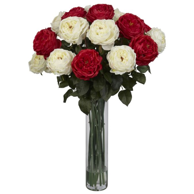 How to Decorate Your Home Using Flowers 31 Silk rose zoom
