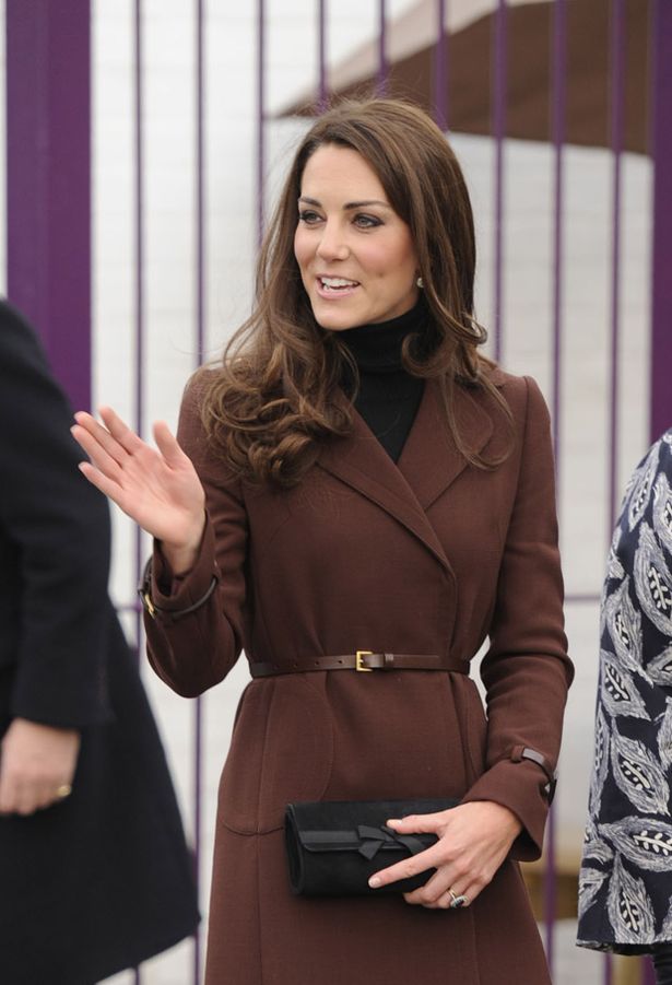 The Duchess of Cambridge, Kate Middleton, arrives at the Br ink, Liverpool