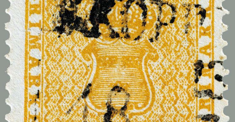 The Treskilling Yellow Top 10 Most Expensive Stamps in the World - postage 1