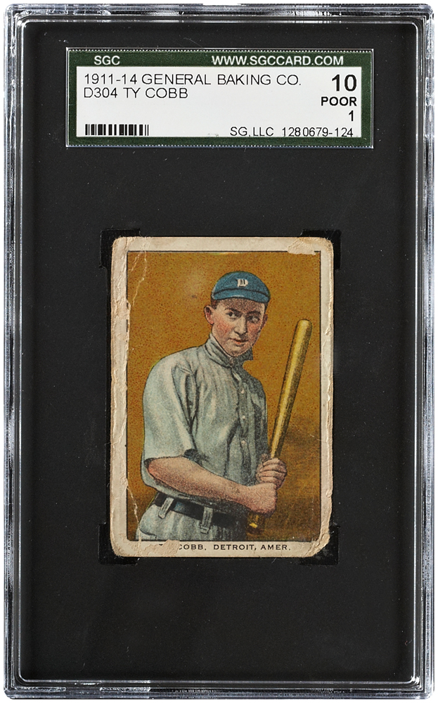 Ty-Cobb List of the World's 10 Most Expensive Baseball Cards