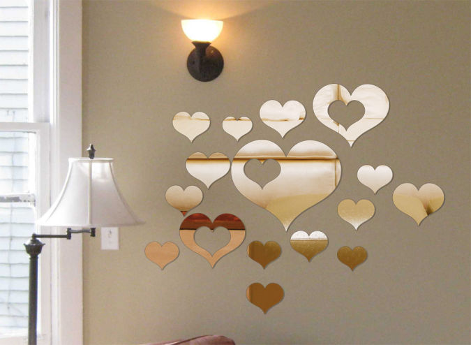 Wall-Mirror-Stickers-FA-023- Amazing and Catchy Wall Stickers for Home Decoration